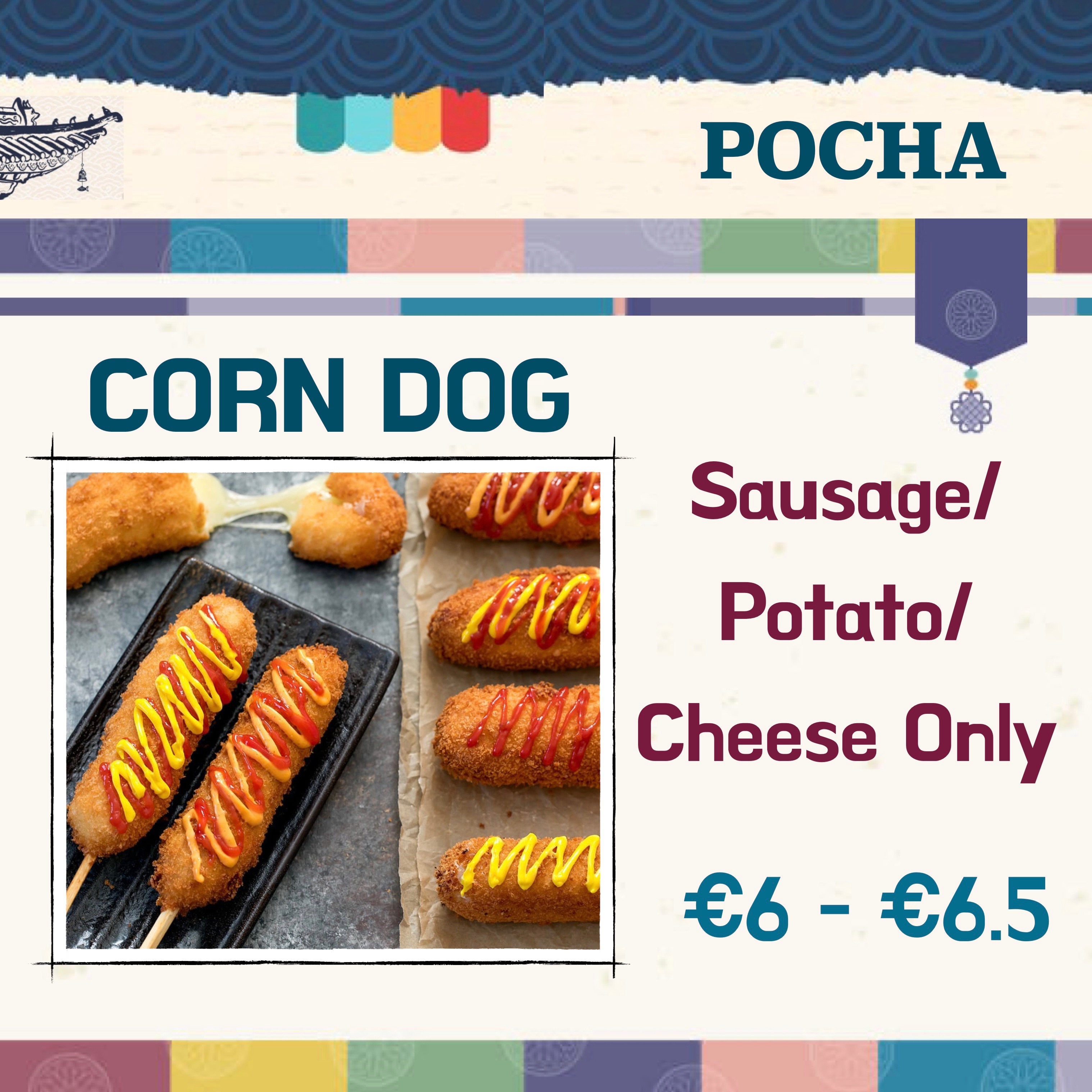 Korean dishes at Pocha